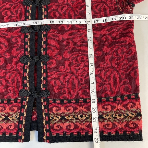 Nordic Design Wool Button Front Cardigan Jacket, Size Large - Picture 9 of 13